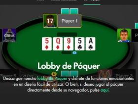 Lobby de Póquer en Bet365