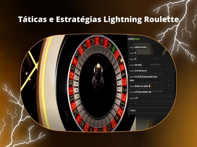 Táticas e Estratégias Lightning Roulette Bet365